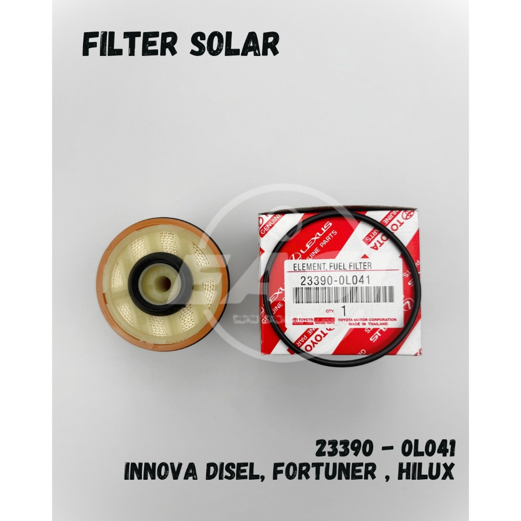 FUEL FILTER TOYOTA INNOVA / FORTUNER / HILUX / HIACE – 23390-0L041 / 0L041