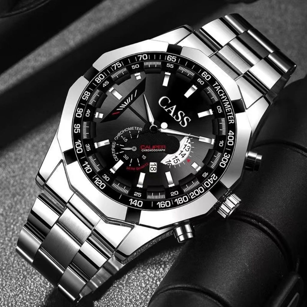Jam Tangan Pria CASS Chronograph - Elegan & Sporty