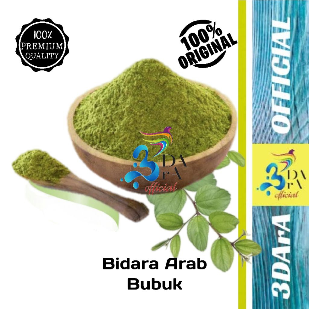 

Bubuk Daun Bidara Arab Murni Premium