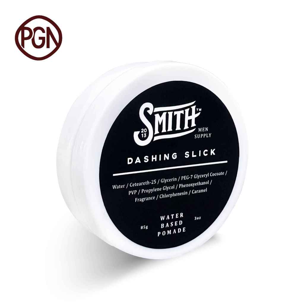 SMITH - Dashing Slick Pomade Rambut Pria 85gr | Smith Waterbased Hair Pomade | Minyak Rambut Natural