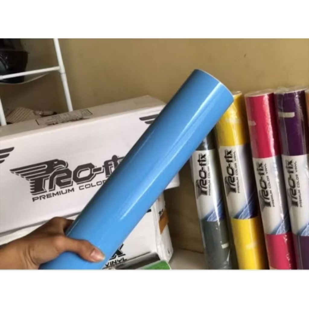 skotlet biru muda glosy, skotlet biru langit