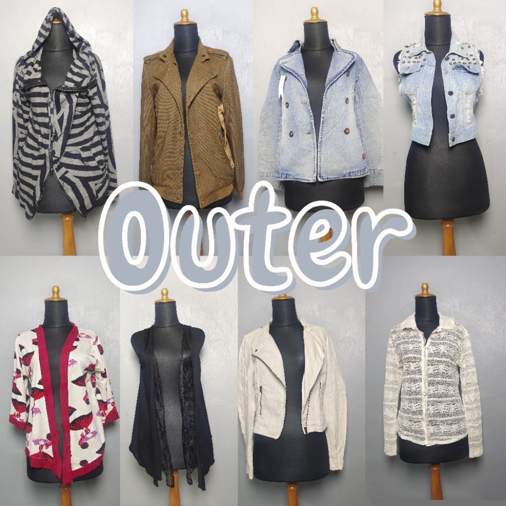 outwear outer cardigan blazer harajuku preloved