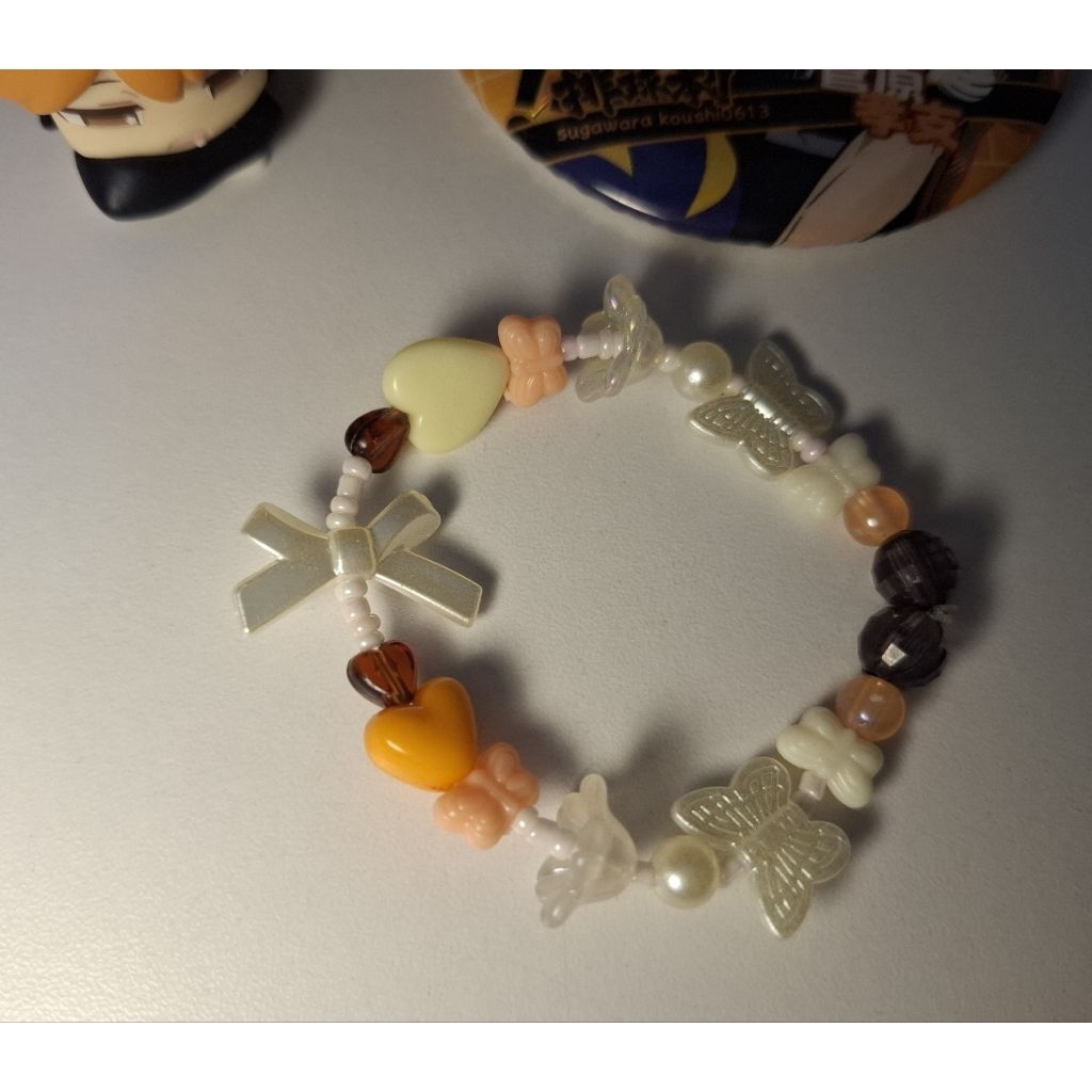 Beads bracelet inspired karasuno school haikyuu