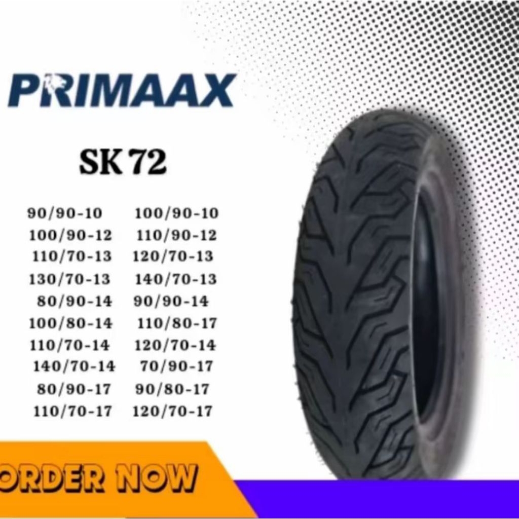 Ban Luar Tubles Primax SK72 ring14 80/90