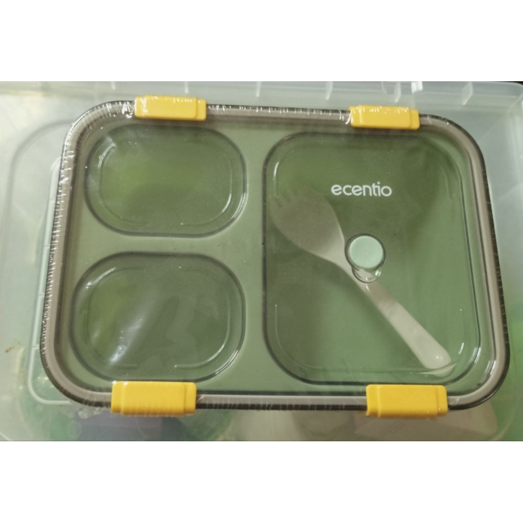 ECENTIO KOTAK MAKAN ANTI TUMPAH