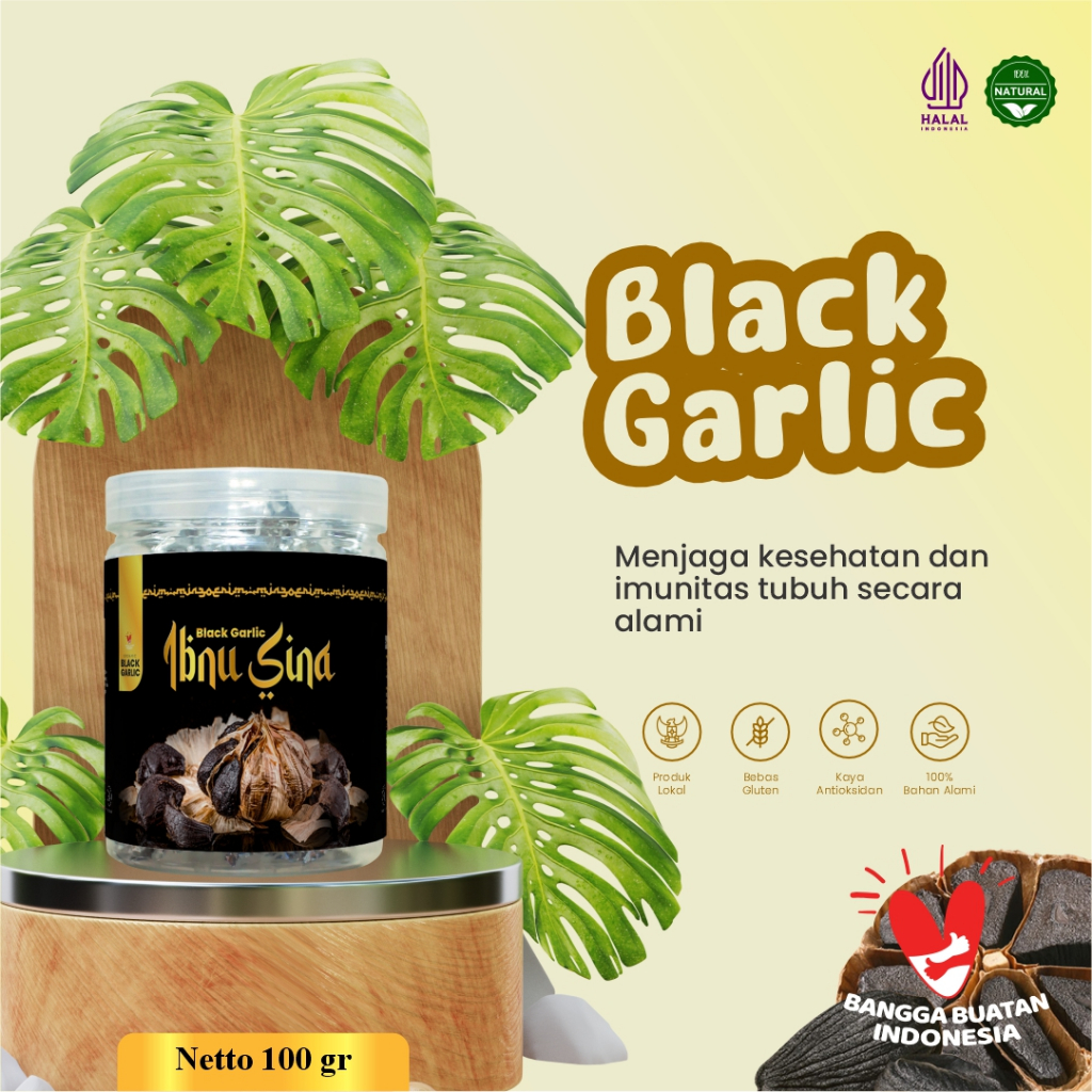 

Black Garlic | 100 gram | Bawang Hitam Kating | Bawang Putih Hitam