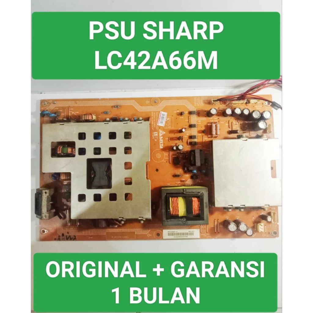 Psu Sharp LC42A66M Power Supply Sharp LC42A66M Mesin Sharp LC42A66M Module Sharp LC42A66M Mobo Sharp