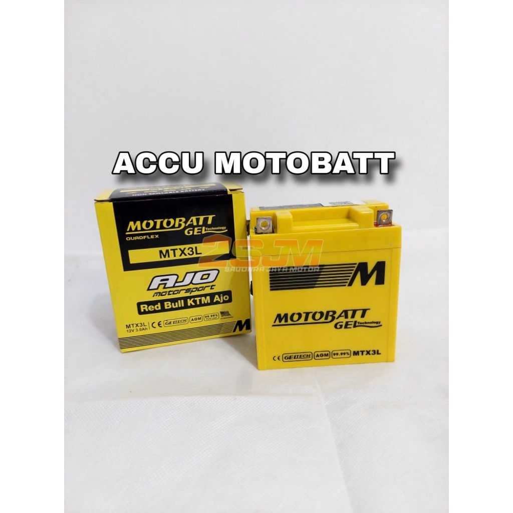 ACCU AKI MOTOBATT ORIGINAL  RX KING
