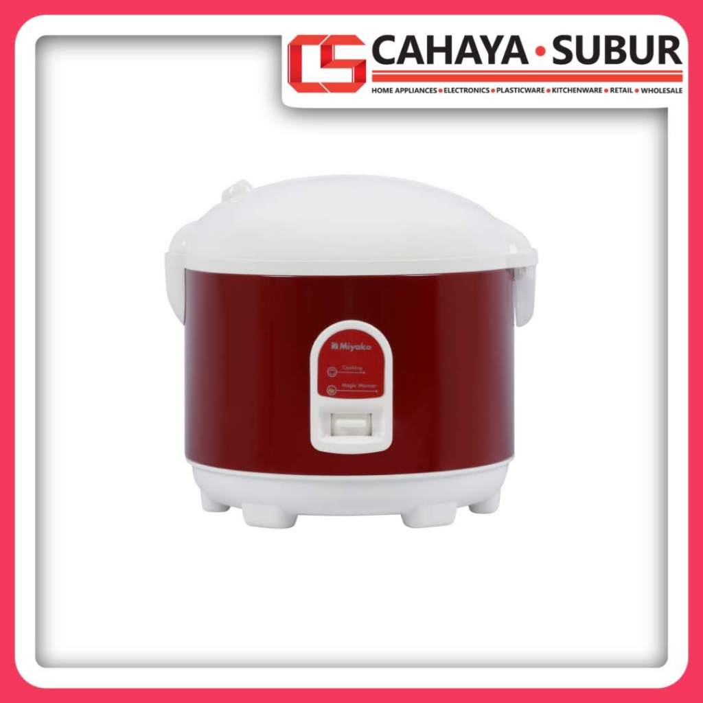 RIce Cooker MCM Miyako 528-TS 1.8L Thermostat Panci Anti Lengket PFOA Free Magicom Mejikom