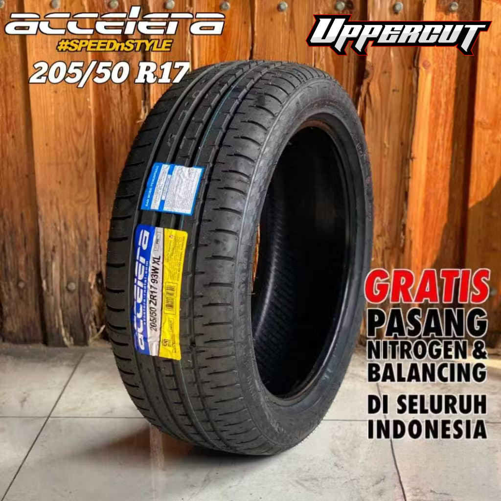 Ban Standar Mobil All New Avanza 205 50 R17 Accelera PHI Gratis Pasang