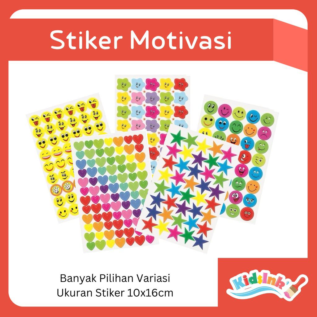 

Mainan Stiker Colorfull Reward Sticker / Stiker Motivasi Anak / Stiker Good Joob Anak