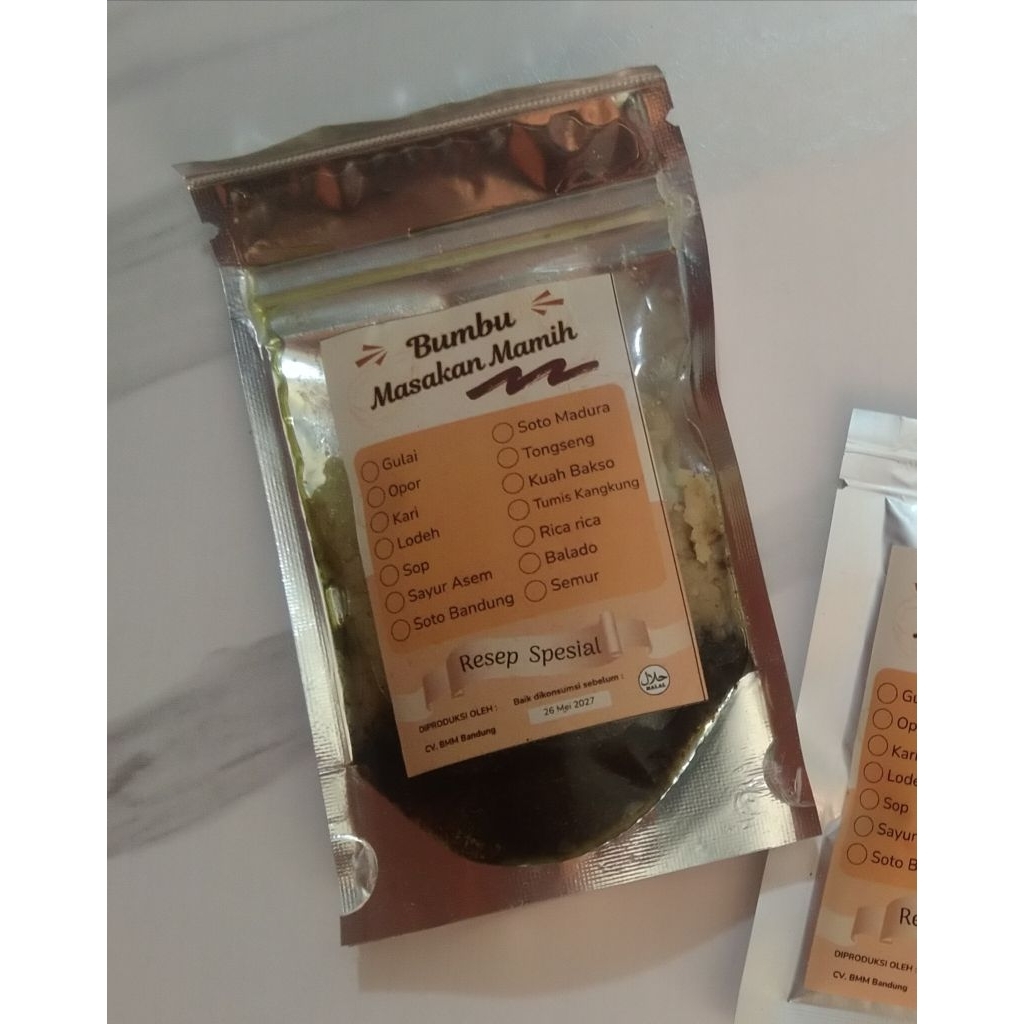 

Bumbu Masakan Mamih Kemasan Besar