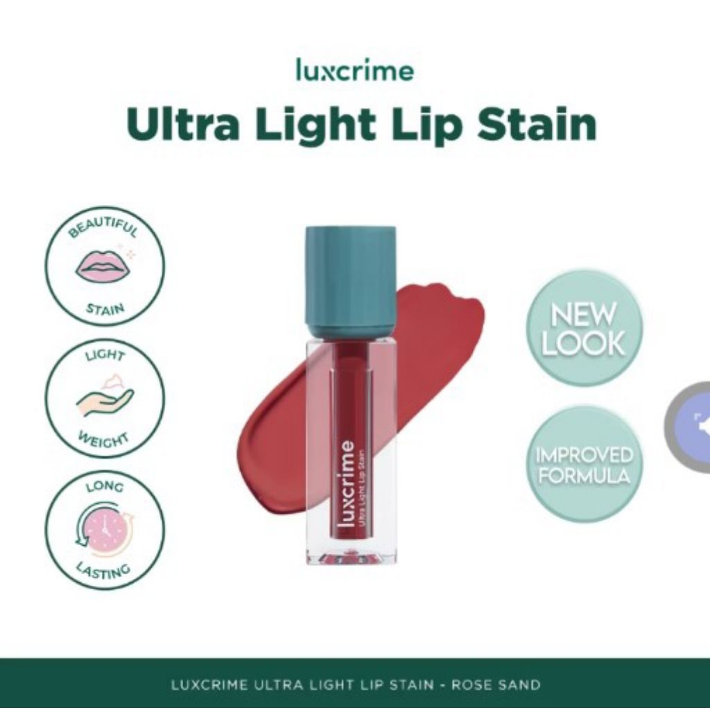 Luxcrime - TERMURAH ‼️Lip Stain Rose Sand