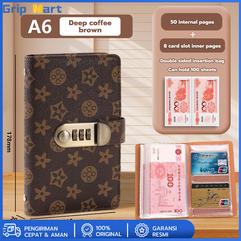 

Dompet Disiplin Polos Mini 100 Slot Uang/Dompet Wallet Displin Pintar Pengatur Keuangan Bulanan