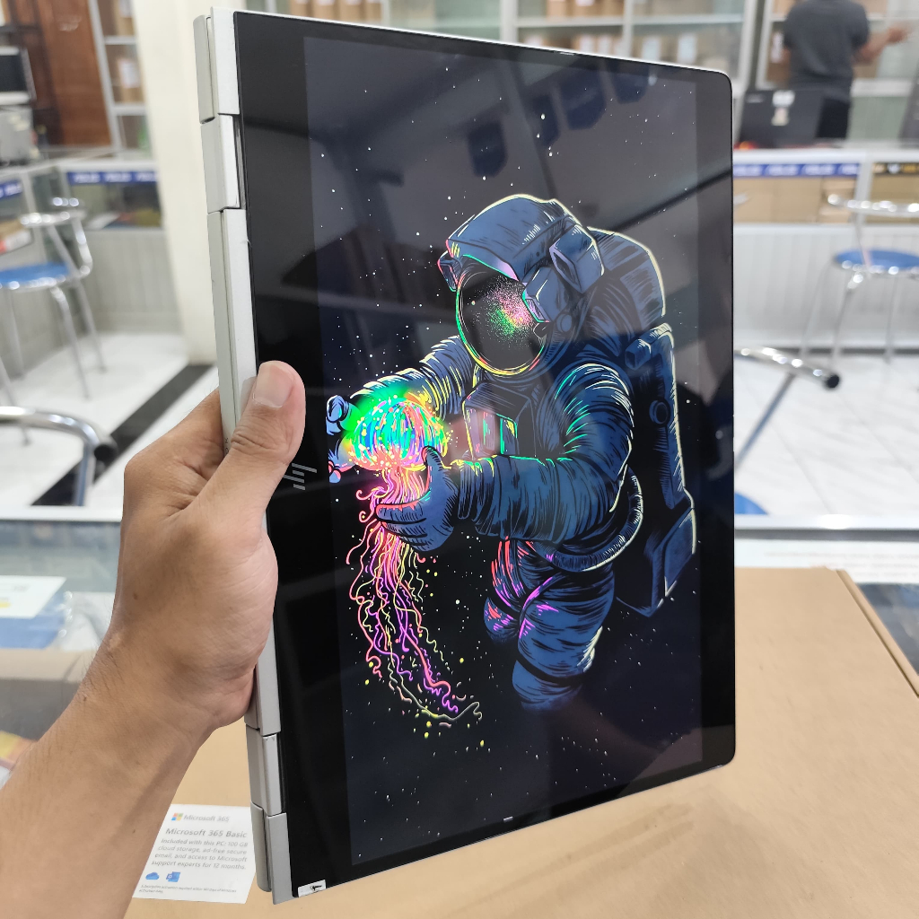 HP Elitebook X360 Core i7 gen 8 RAM 16GB SSD 256GB IPS Touchscreen Flip 360 Mulus