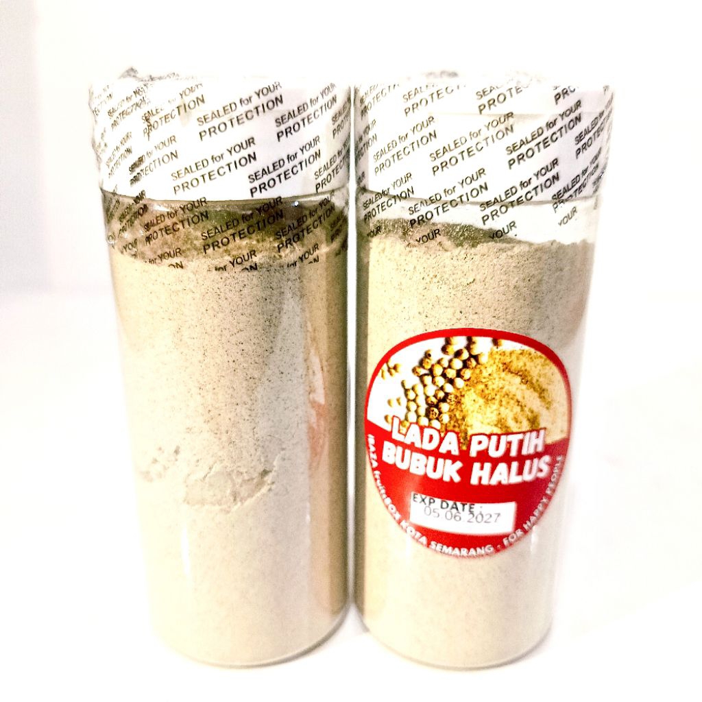 

Lada Putih Bubuk Halus Kemasan Botol Bumbu Tabur 140ML
