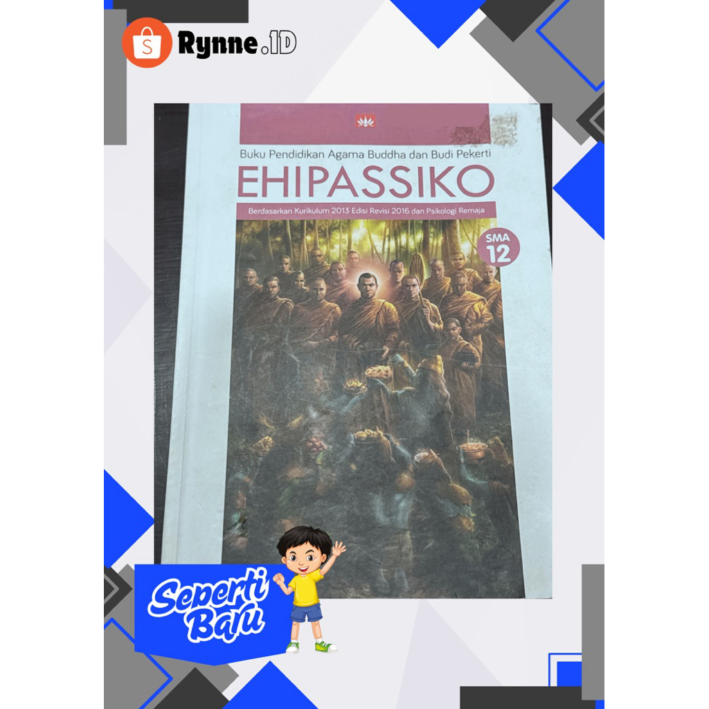 Ehipassiko SMA 12 | Buku Agama Buddha