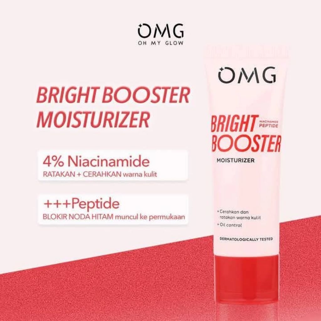 omg moisturizer bright booster 25gr