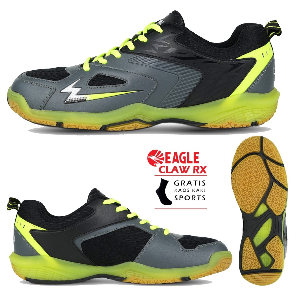 Eagle Sepatu Bulutangkis Claw Rx Badminton Shoes Unisex