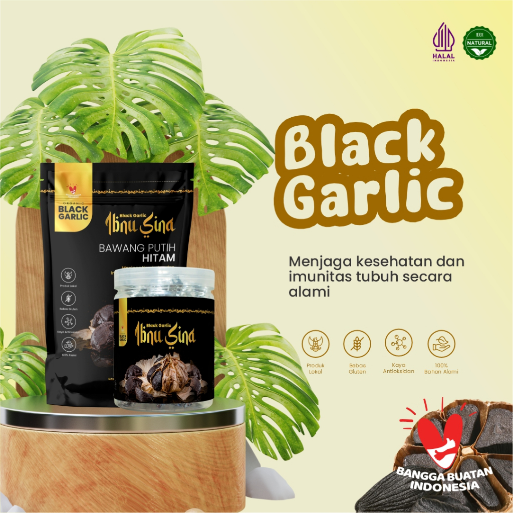 

Black Garlic | 100 gram & 250 gram | Bawang Hitam premium | Bawang Hitam Kating