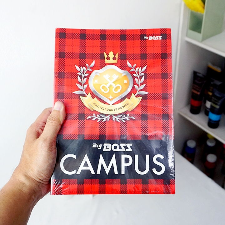

Big Boss Buku Tulis 50 Lembar isi 10 Buku 17 x 25 CM