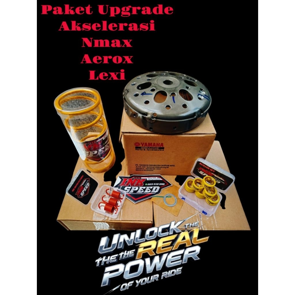 UPGRADE CVT NMAX Mangkok kampas ganda Nmax CVT lexi Aerox Original Custom Upgrade CVT