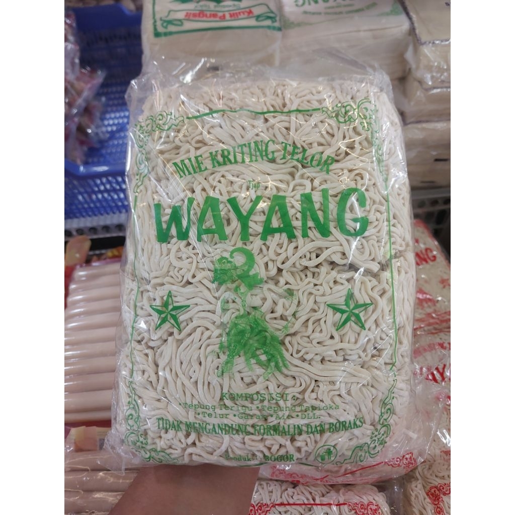 

mie keriting basah | mie ayam