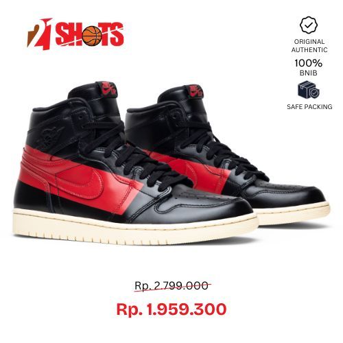 AIR JORDAN I HIGH DEFIANT "COUTURE" SEPATU SNEAKERS PRIA ORI