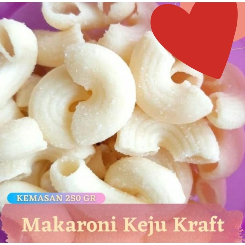 

Makaroni Cheese Kualitas Premium Kemasan Plastik 250 gram
