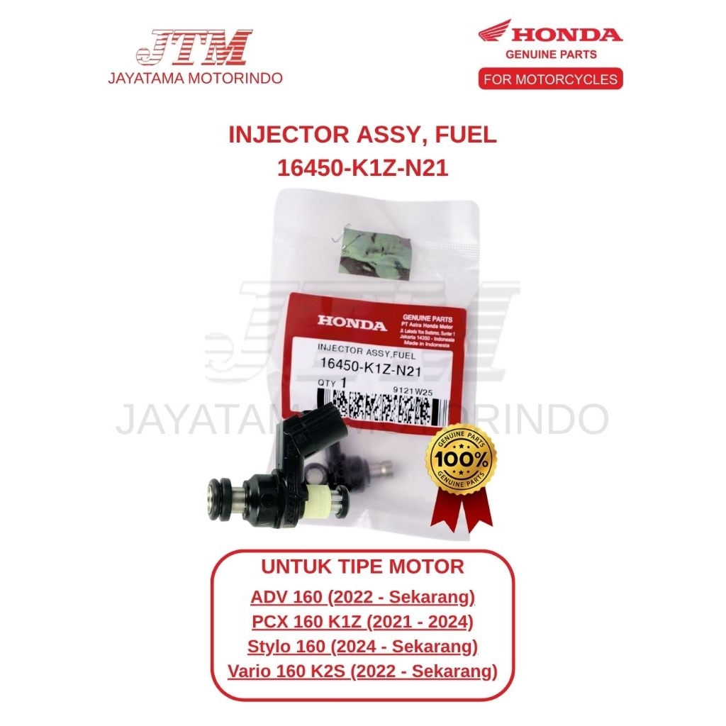 INJECTOR ASSY FUEL 16450-K1Z-N21