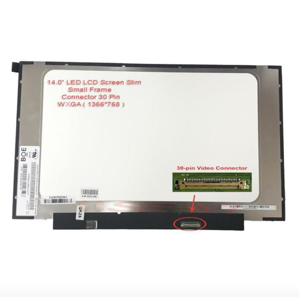 LED LCD 14.0 SLIM 30 PIN SMALL FRAME