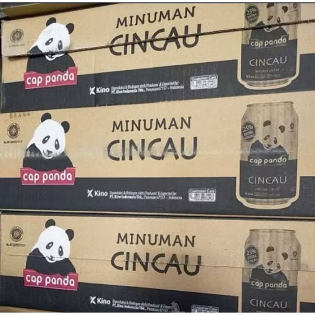 

Cincau Panda Cap Panda Kaleng 1 Dus isi 24 kaleng @310ml