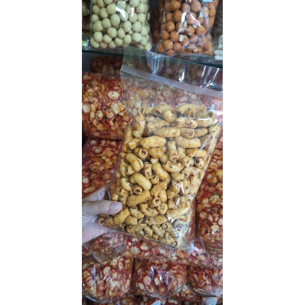 

Makaroni bantet pedas gurih 200gram