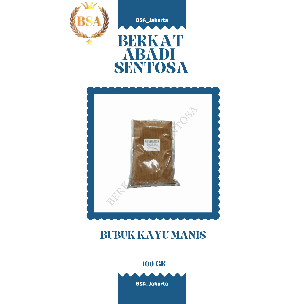 

BUBUK KAYU MANIS (100 GR)