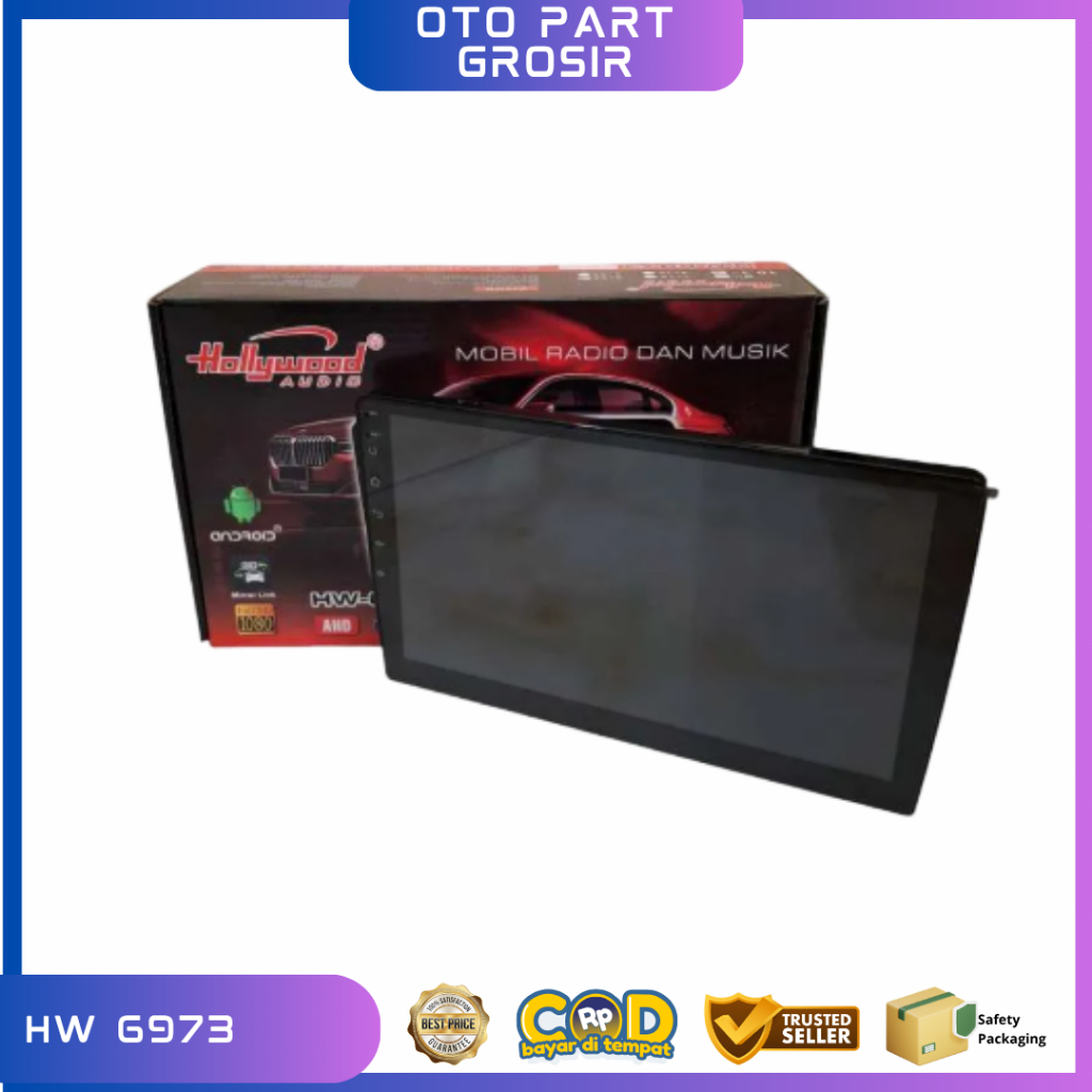 Headunit dobledin deckless hollywood HW-6973