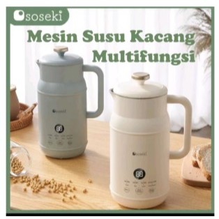 DVN SOSEKI SOYMILK MAKER / mesin blender susu kacang multifungsi 1000 ml 8 menu soymilk