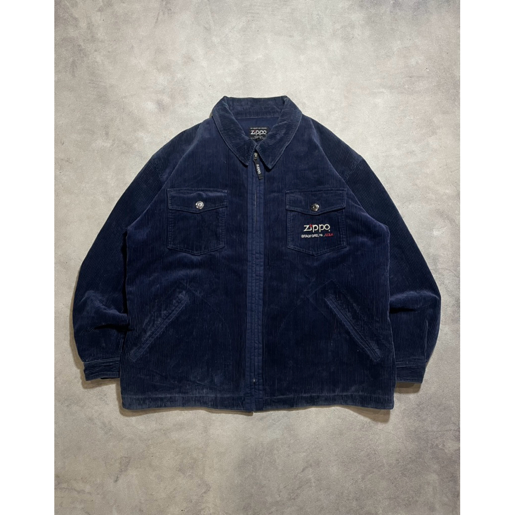 Vintage Corduroy Work Jacket Zippo USA Look like FFA Jacket