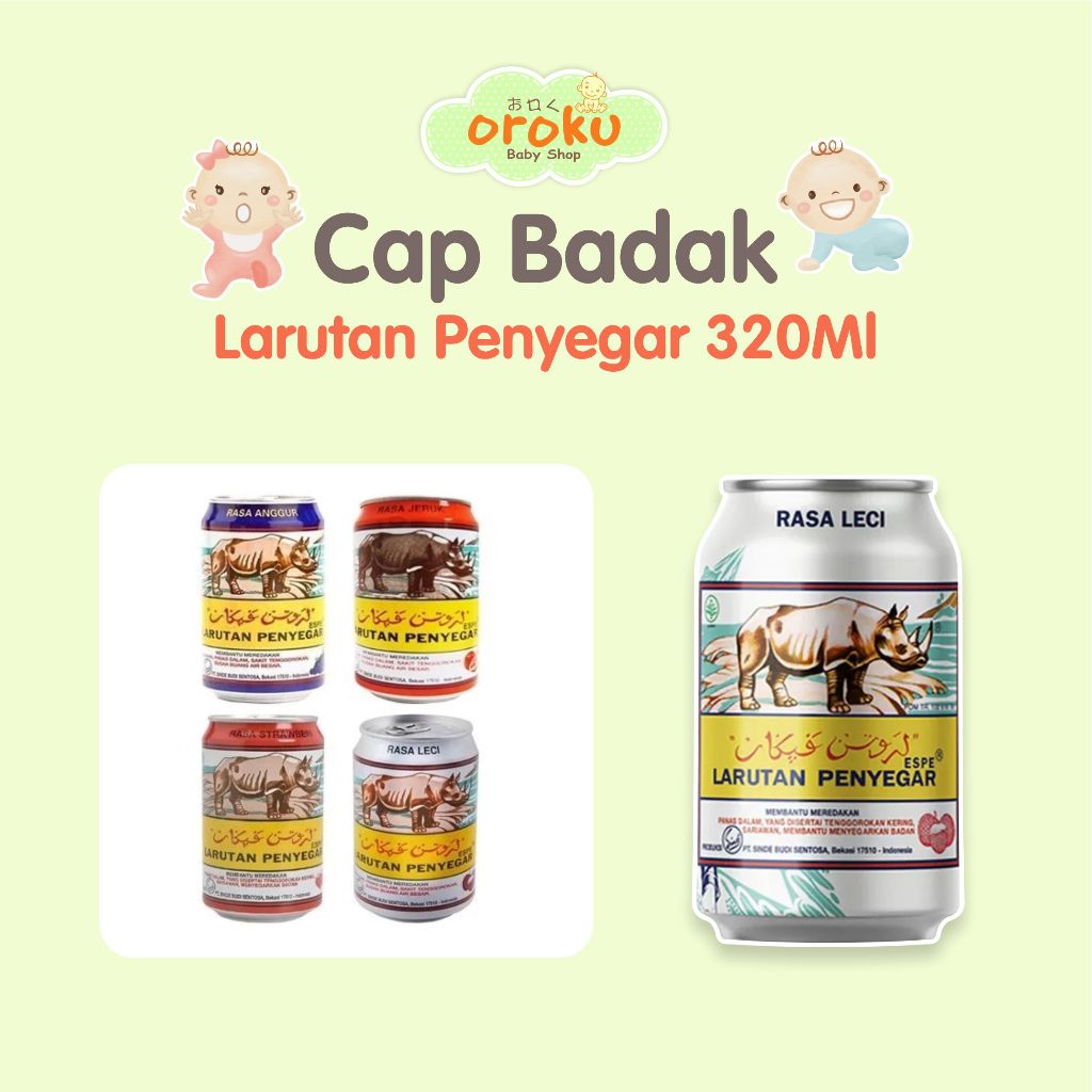 

LARUTAN PENYEGAR CAP BADAK KALENG 320ML