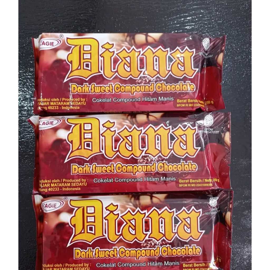 

COKELAT BATANG DIANA DARK COUMPUND 250 GR