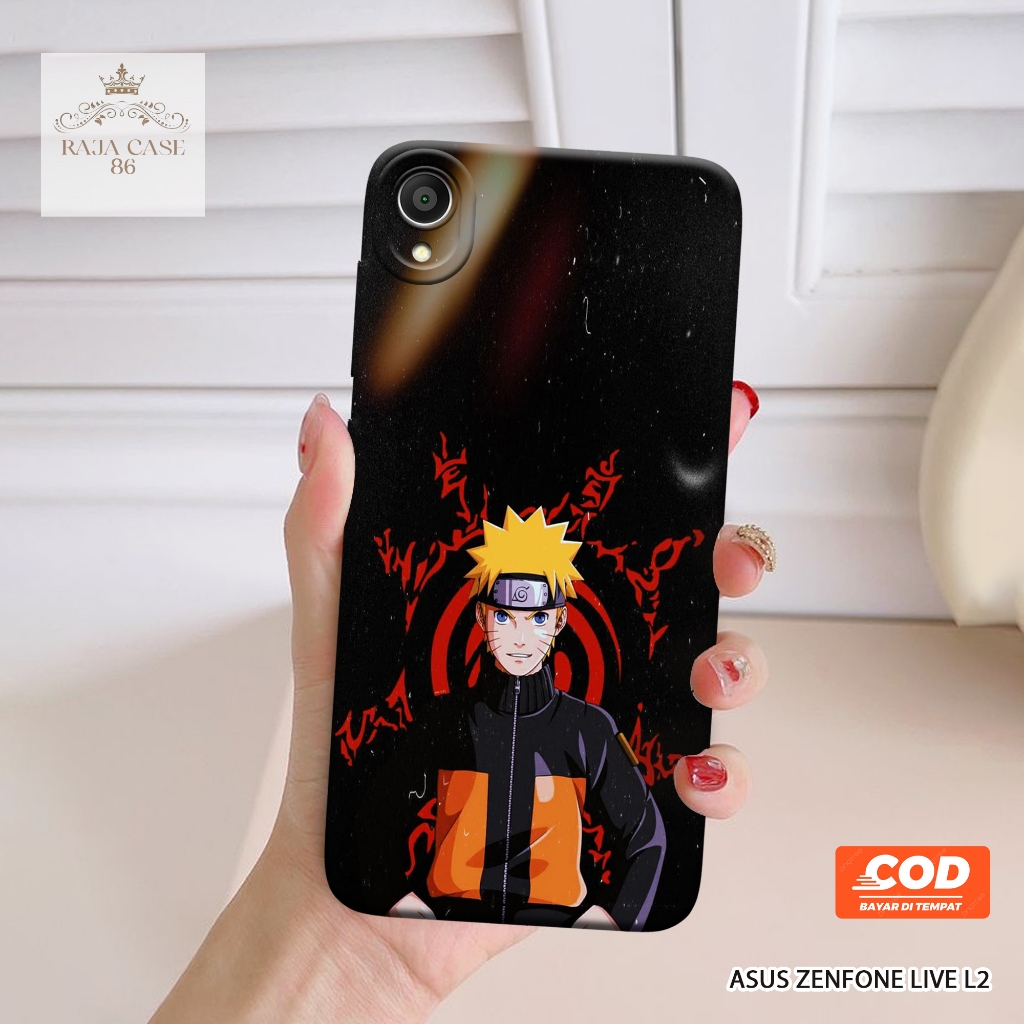 Case Asus Zenfone Live L2 - Rajacase - casing Asus Zenfone Live L2 - Motif case Anime - Pelindung ha