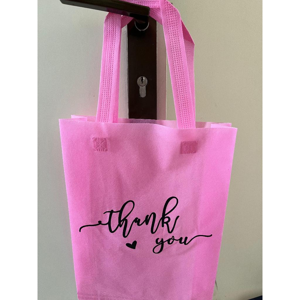 

(PCS) Tas Goodiebag Tas Souvenir Hampers 75gsm Spunbond Tebal dan Kokoh Tas Belanja