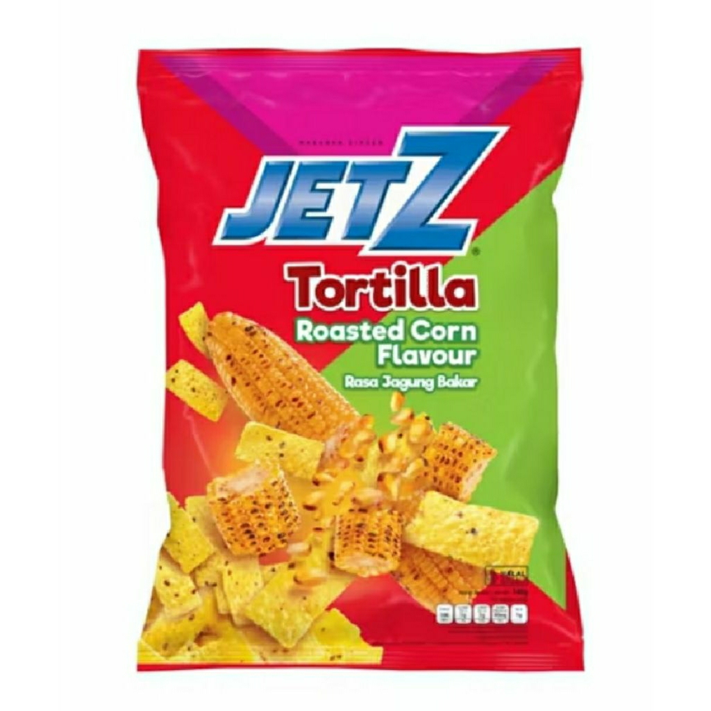 

JETZ TORTILLA ROASTED CORN 140gr