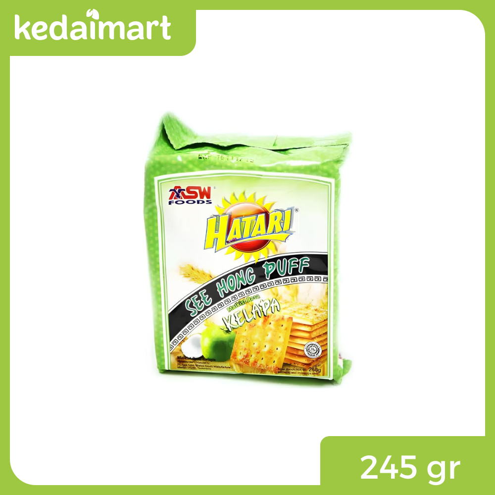 

Hatari See Hong Puff Malkist Kelapa 260 Gram