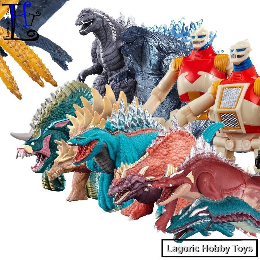 MMS Movie Monster Series Godzilla Bandai Mix Varian LHT 5 (Earth Singular Point) Mainan Figure Origi