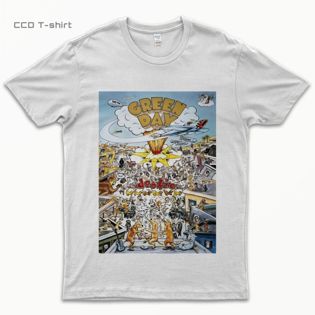 Kaos Greenday, Green Day Dookie Poster