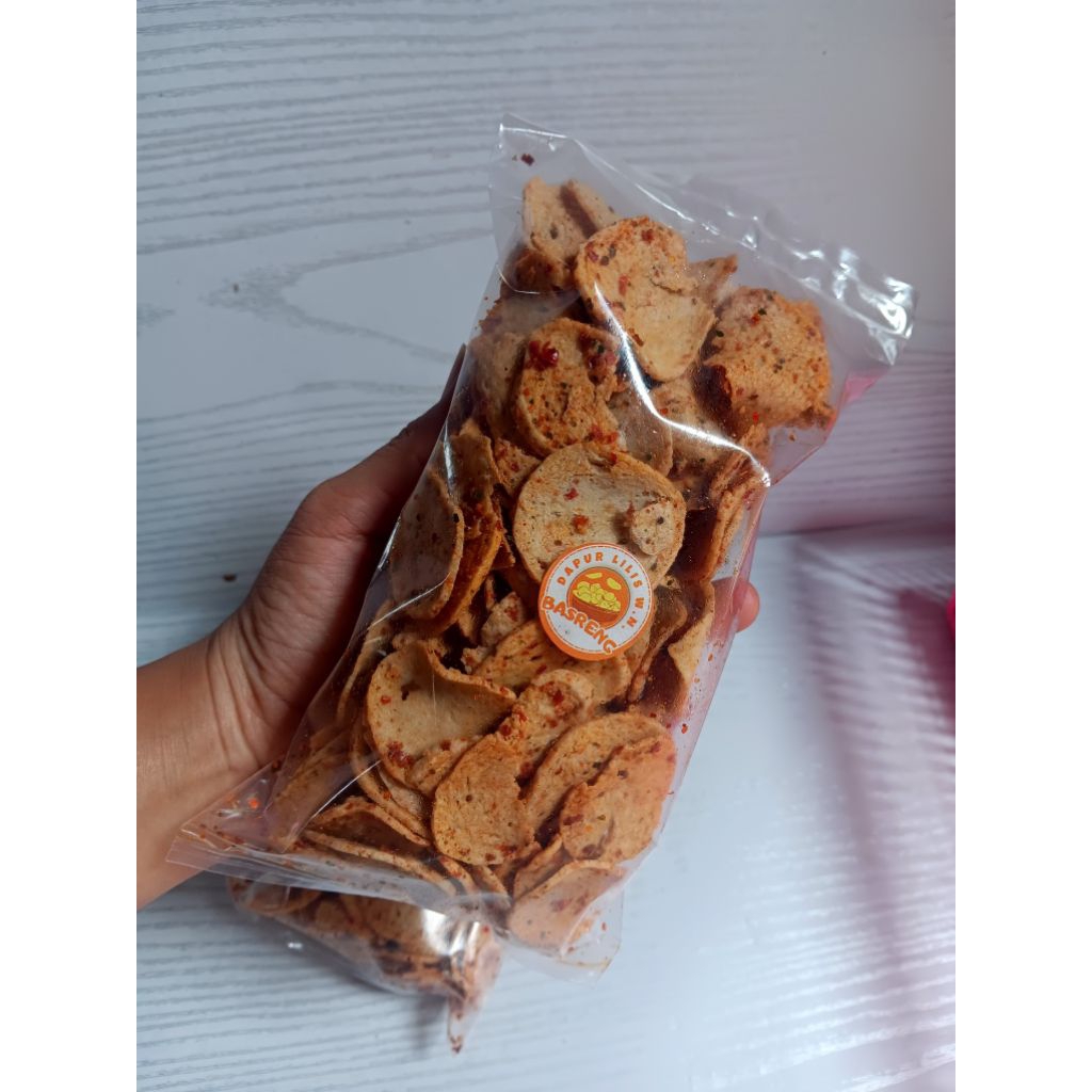

Basreng Pedas Kulit Jeruk