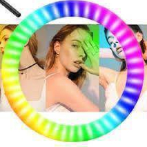 [ Smart ]  Ringlight RGB + Tripod B Stand 2meter / ring lampu + stand 2 meter