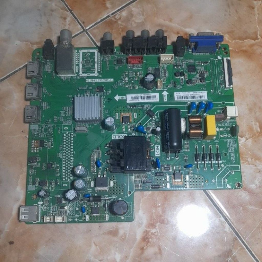 Mainbord tv led panasonic TH 32G307G digital tv