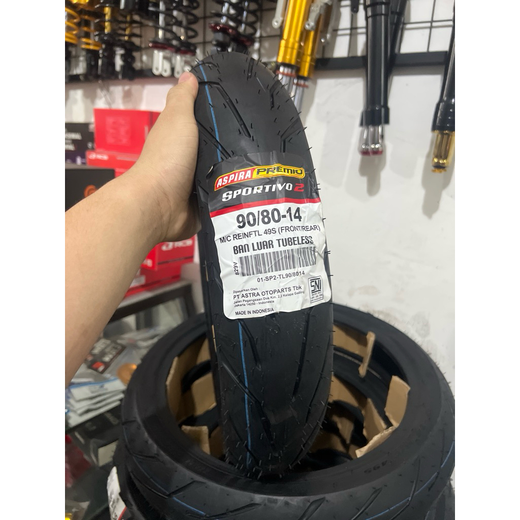 Ban Aspira Premio Sportivo 2  90/80-14