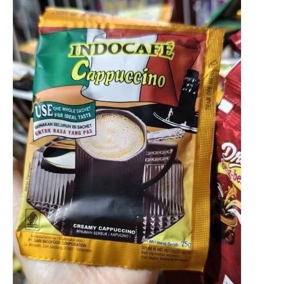 

INDOCAFE Capucino kopi sachet